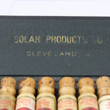 Early 1900's Lubricating Parrafine Oil Sample Kit - Solar Products Co. - Cleveland, OH