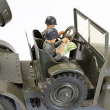 1930's - 1940's Hausser Battery Operated Military Search Light Truck (Not Working)