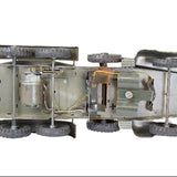 1930's - 1940's Hausser Battery Operated Military Search Light Truck (Not Working)