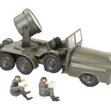 1930's - 1940's Hausser Battery Operated Military Search Light Truck (Not Working)