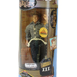 Action figure in a 'Beverly Hillbillies' package on a white background