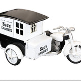 See's Candies 1930's Harley Motorcycle with Delivery Sidecart