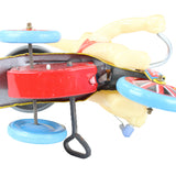 Suzuki (Japan) 1950's Rabbit on Tricycle with Balloon Tin-Litho Wind-Up