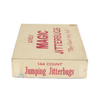 Vintage box of 'Magic Jitterbugs' on a white background