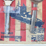 1941 WWII Army-Navy Toy Mike Two-Way Communication