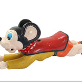 Rare Mighty Mouse Hand Painted Wooden Carousel Figure