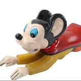 Rare Mighty Mouse Hand Painted Wooden Carousel Figure