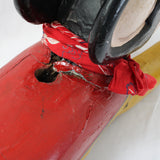 Rare Mighty Mouse Hand Painted Wooden Carousel Figure