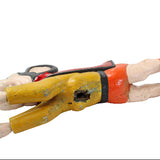 Rare Mighty Mouse Hand Painted Wooden Carousel Figure