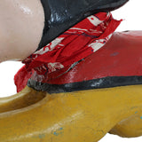 Rare Mighty Mouse Hand Painted Wooden Carousel Figure