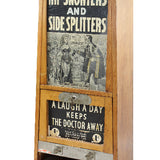 1930's Rip Snorters & Side Splitters 1¢ Card Vending Machine