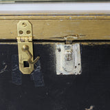 Antique Large Curved Glass Countertop Display Case