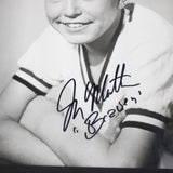 Signed Framed and Authenticated 9”x7” Black and White Photograph of the Beaver (Jerry Mathers)