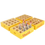 16 - Ertl Company Miniature Die Cast Coca-Cola Vending Machines |  6 - Miniature Bottle Cases