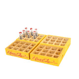 16 - Ertl Company Miniature Die Cast Coca-Cola Vending Machines |  6 - Miniature Bottle Cases