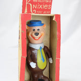 Rare 1962 Hanna-Barbera Knixies Yogi Bear 6" Rubber Doll with Box