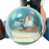 1950's Plastic Popeye Snow Globe Featuring Olive Oyl, Wimpy & Swee Pea