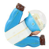 1950's Plastic Popeye Snow Globe Featuring Olive Oyl, Wimpy & Swee Pea