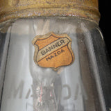 Set of 3 Vintage Mazda Tear Drop Tipped 60W 104V Electric Light Bulbs with Edison Base