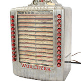 Wurlitzer jukebox on a white background