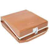 Early 1960's Polaroid Land Camera Model J66, Flash, Bulbs & Original Rawhide Case