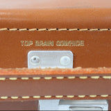 Early 1960's Polaroid Land Camera Model J66, Flash, Bulbs & Original Rawhide Case