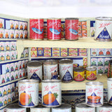 Very Rare 1923 Libby's Grocery Store with Display Counter & 24 Antique Cans Placed in Custom Plexiglass Case