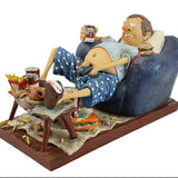 2005 Guillermo Forchino Couch Potato Sculpture