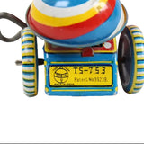 Suzuki (Japan) 1950's Girl on Tricycle Carrying Flowers with Box