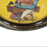 Antique 4-1/4" New Home Sewing Machine Tin Litho Tip Tray