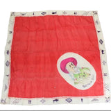 Beautiful Buffalo Bill Cody Colorful Silk Scarf
