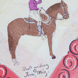 1930's Tom Mix Western Bandana Scarf & Straight Shooter Pin