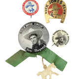 4 - Vintage Cowboy Pins
