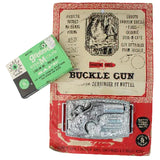 1959 Mattel Remington Shooting Shell / Caps Derringer Buckle Gun with Hanging Card