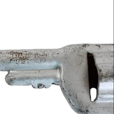 Metal bracket with 'Wyandotte' branding on a white background