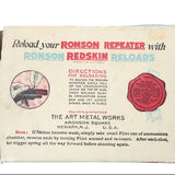 1922 Patented Ronson Repeater Toy Spark Flash Gun with Box