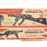 1951 Louis Marx Cork Shooting Submachine Gun with Box