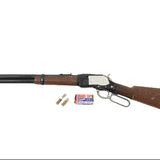 Early 1960's Mattel "Shooting Shell" Winchester Cap rifle with Two Shells & Box of Caps