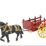 Wilkins Kenton Cast Iron Horse Mule Drawn Farm Stake Wagon