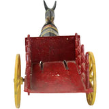 Wilkins Kenton Cast Iron Horse Mule Drawn Farm Stake Wagon