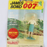 James Bond 007 action figure in packaging on a white background