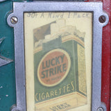Early 1940's Daval Penny Pack Cigarette Gumball Trade Stimulator
