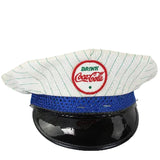 Visor with Coca-Cola logo on a white background