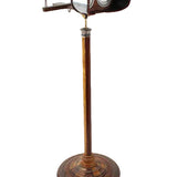 1900-1910 Mercury Tall Stereoscope Viewer with Over 100 WWI Viewer Cards with Historical Descriptions