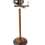 1900-1910 Mercury Tall Stereoscope Viewer with Over 100 WWI Viewer Cards with Historical Descriptions