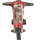 1940's Hubley Cast Iron Harley Davidson Patrol Motorcycle