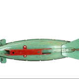 Early 1950's Wolverine Wind-Up Metal Submarine