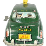 Early 1950's Marx Dick Tracy Wind-Up Squad Car with Battery Operated Light