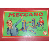 1950’s Unused Meccano No. 5 Erector Set in Box