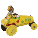 Ferdinand Strauss 1920's Tin-Litho Wind-Up Krazy Kar
